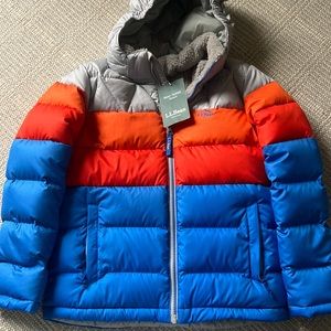 LL Bean kids puff coat
